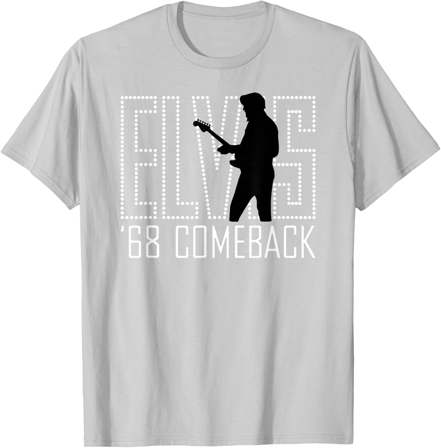 Elvis Presley Official 68 Comeback Red Sign T-Shirt - T-Shirt | Ash