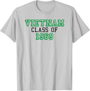 Vietnam Class of 1969 T-Shirt - T-Shirt | Ash