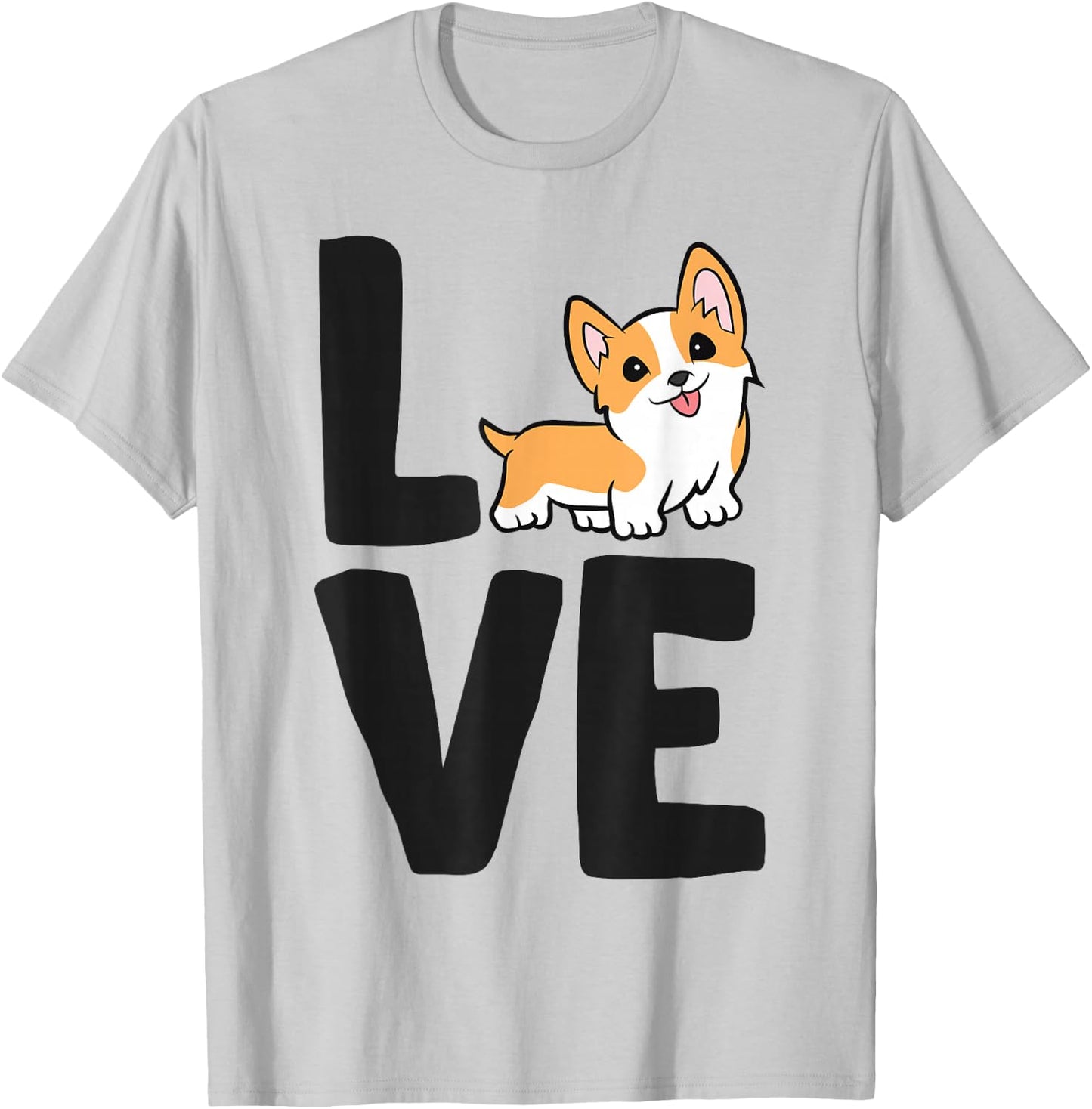 corgi dog lover Pet Corgi Dog I Love Corgis T-Shirt - T-Shirt | Ash