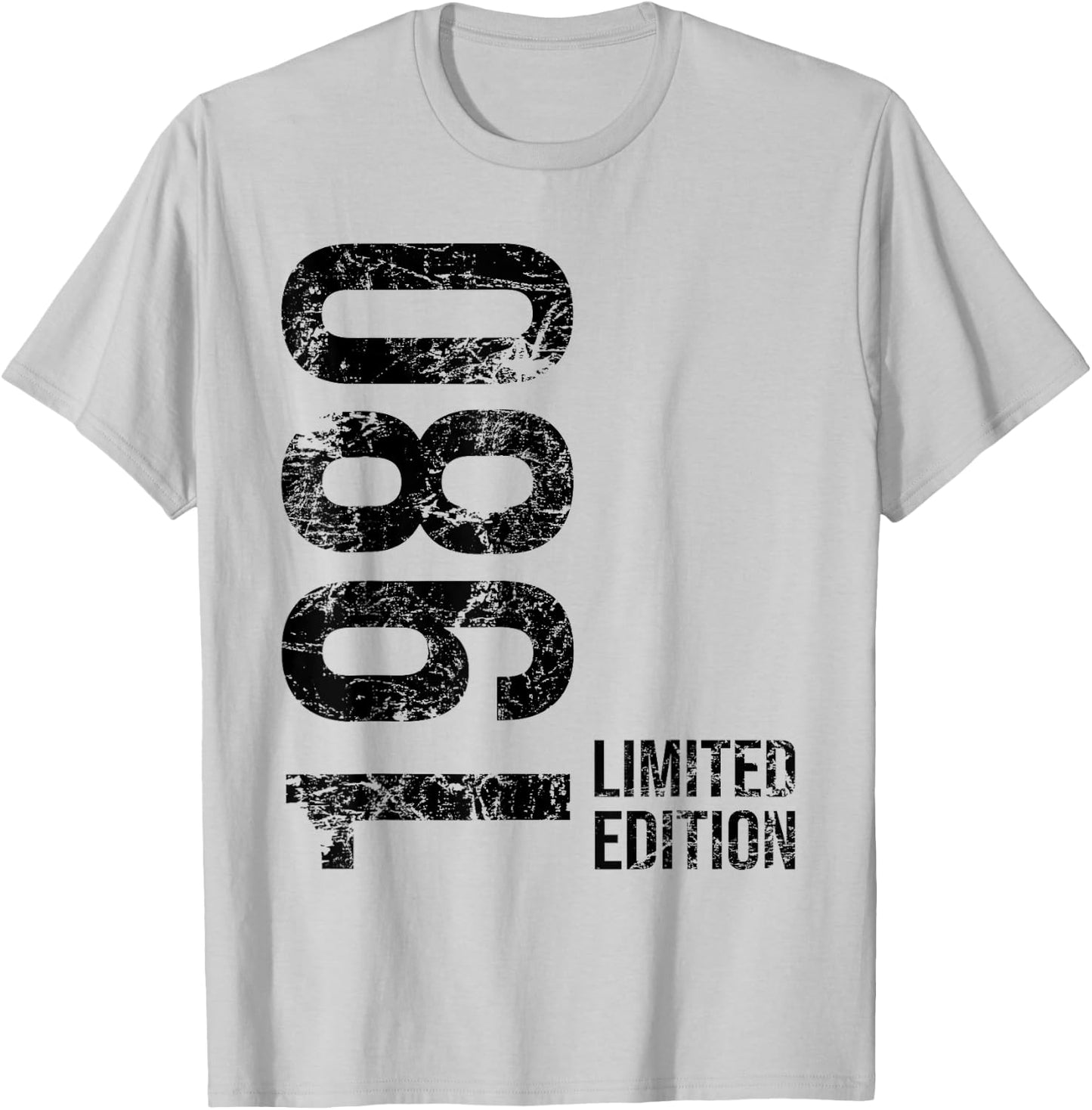 45th Birthday 45 Years Old Man Woman Vintage 1980 T-Shirt - T-Shirt | Ash