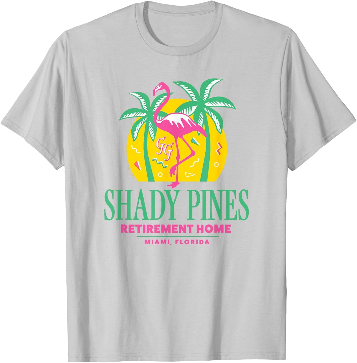The Golden Girls - Shady Pines Retirement Home T-Shirt - T-Shirt | Ash