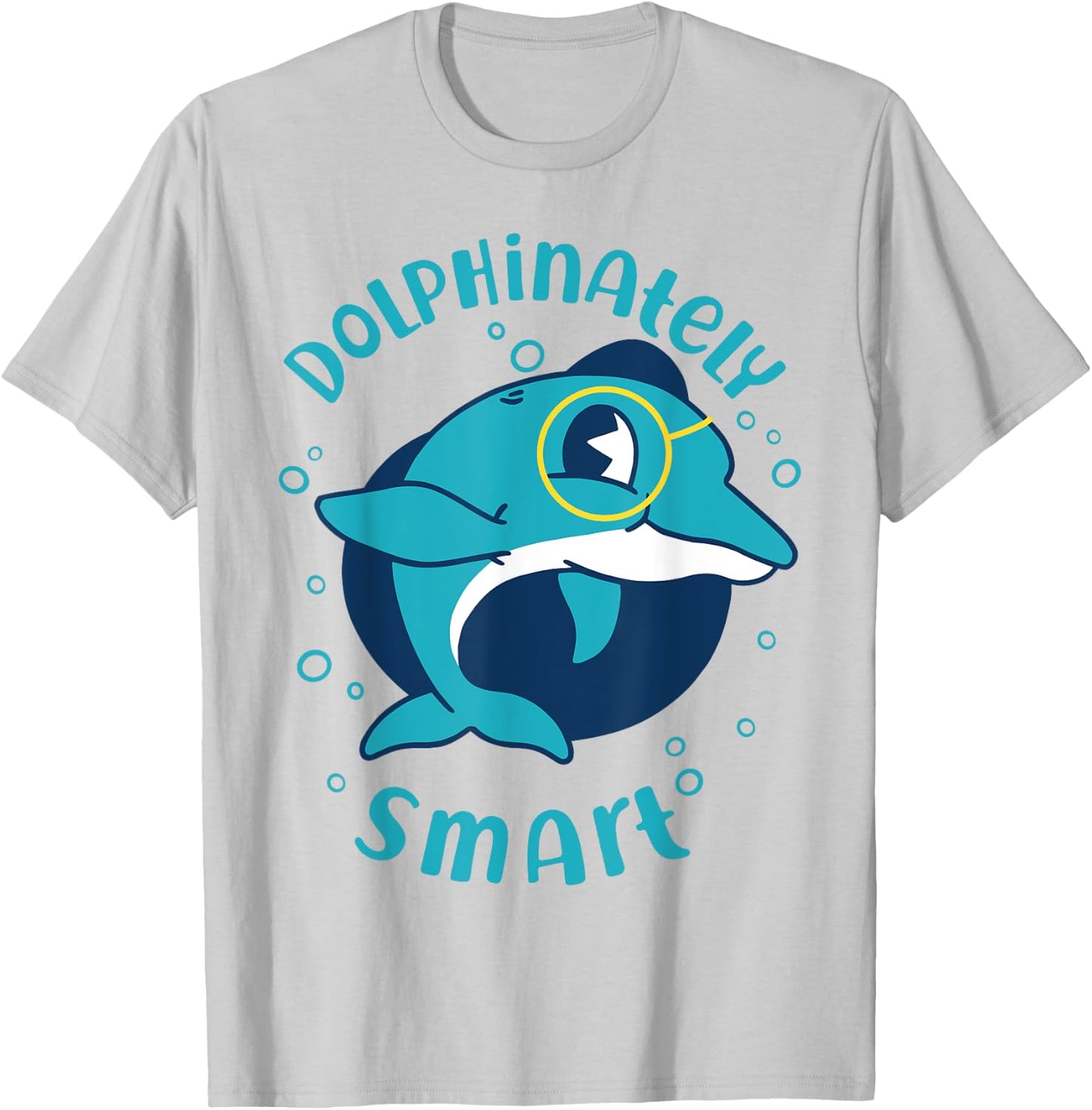 Dolphin Dolphinateley Smart T-Shirt - T-Shirt | Ash