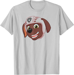 PAW Patrol Zuma Grin T-Shirt - T-Shirt | Ash
