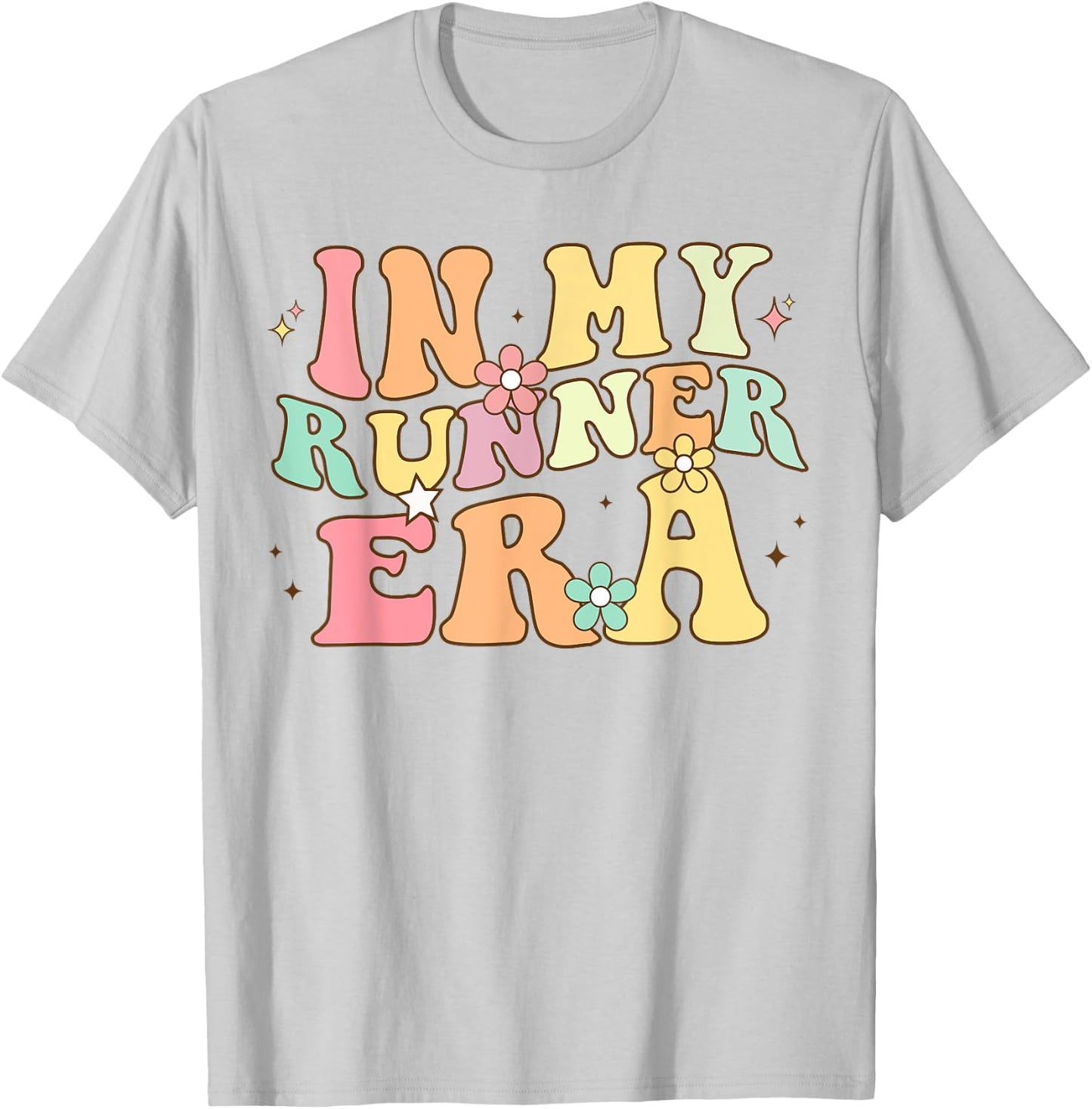 In My Runner Era Funny marathon Running track and field T-Shirt - T-Shirt | Ash