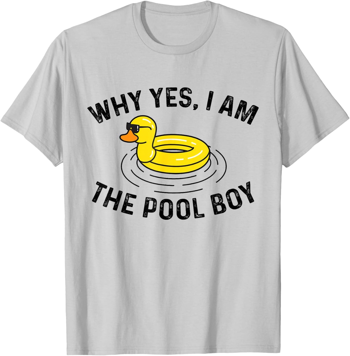 Summer Pool Party Funny Swim Swimmer Swimming Novelty Pun Women Girls Kids T-Shirt - T-Shirt | Ash