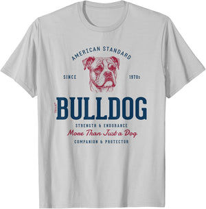 Retro Styled Vintage American Bulldog Women Kids T-Shirt - T-Shirt | Ash