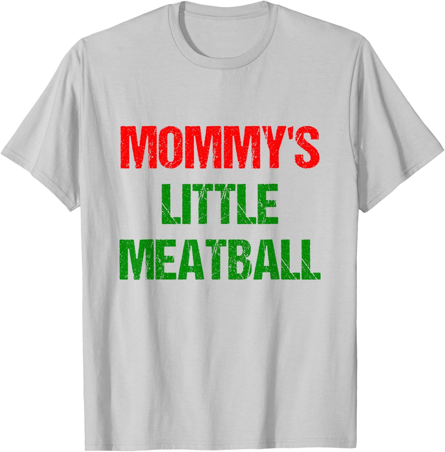 Daddy's Little Meatball - Mommy's Little Meatball Couple T-Shirt - T-Shirt | Ash