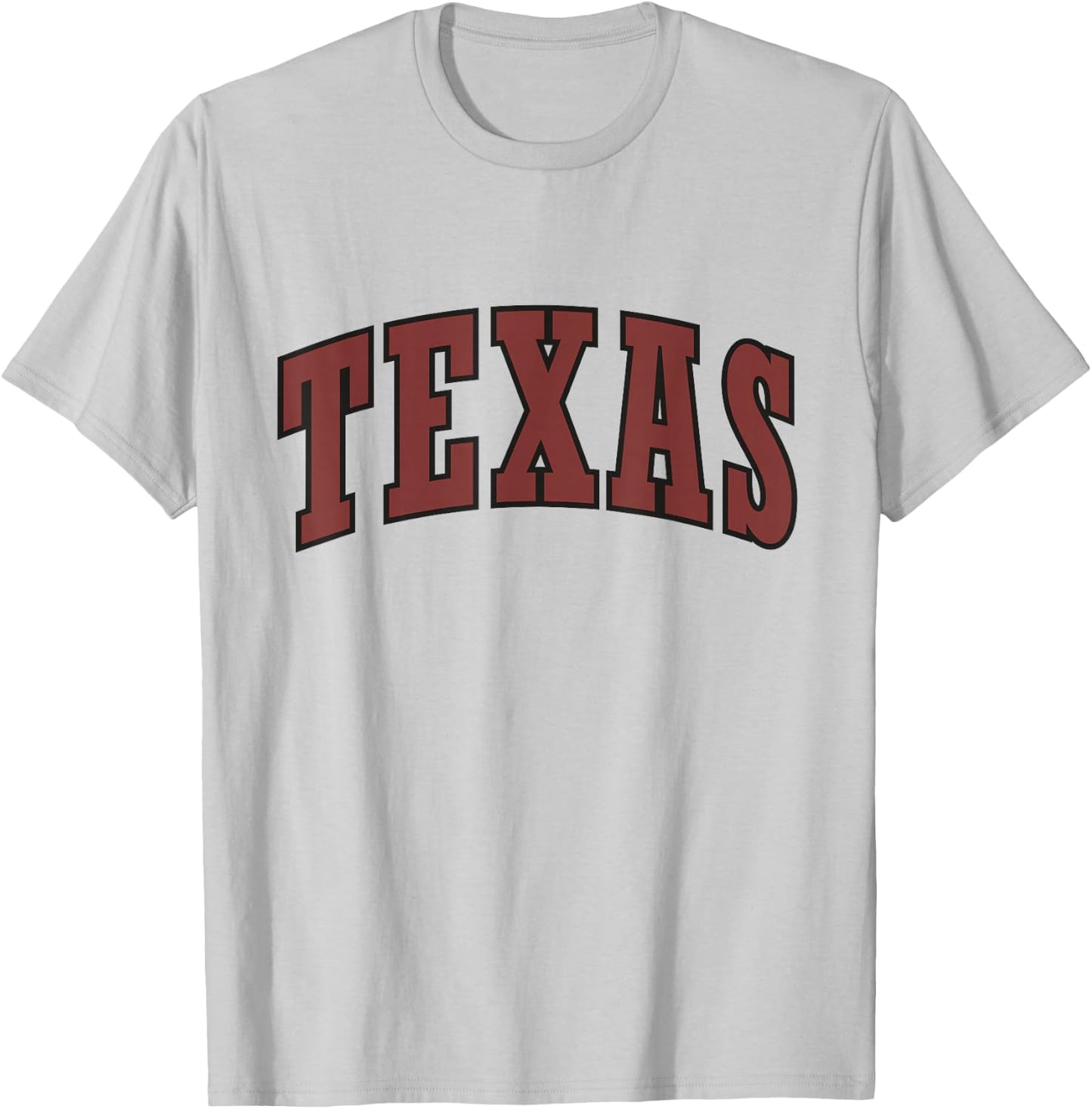 Texas State Athletic Sports T-Shirt - T-Shirt | Ash
