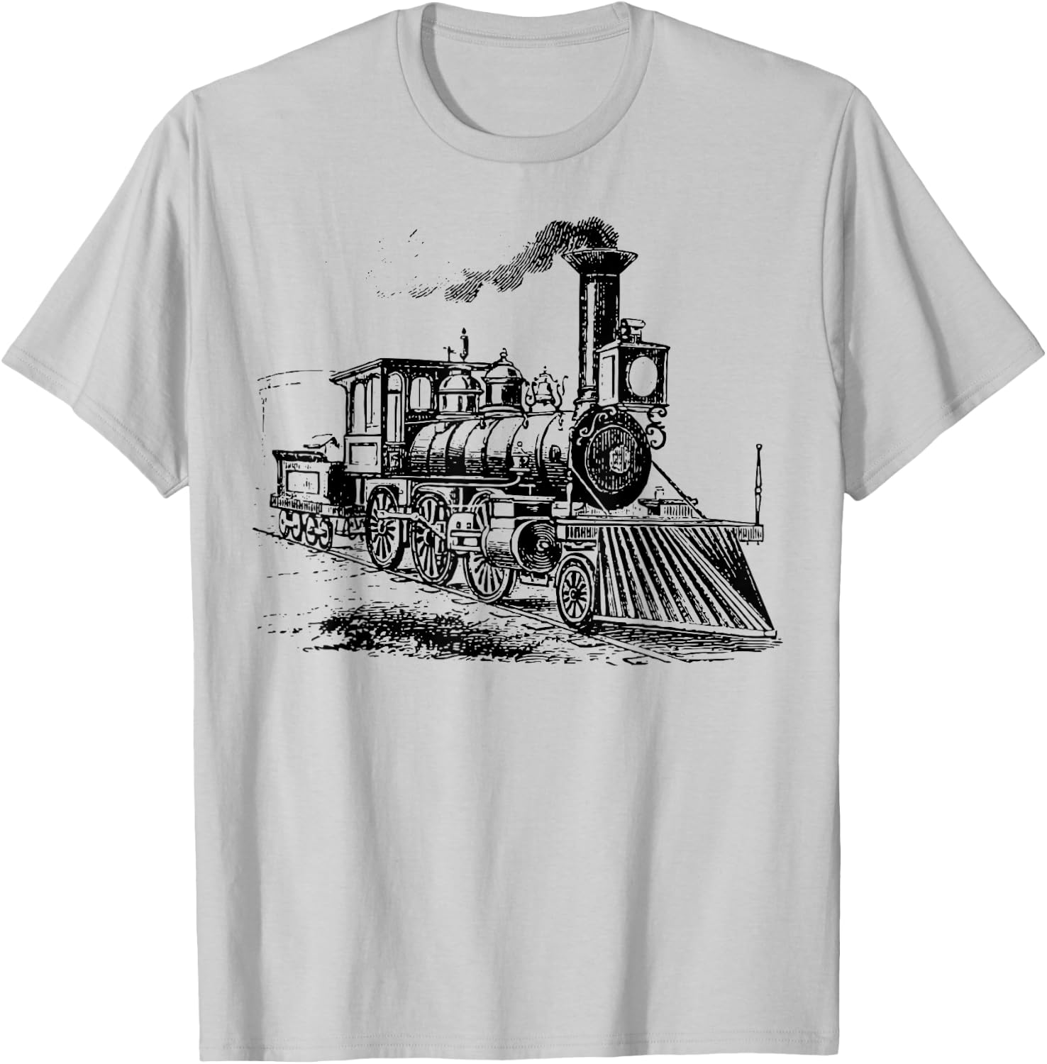 Sheldon Retro Vintage Train Steam Locomotive History Teacher Women Girls Kids T-Shirt - T-Shirt | Ash