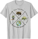 Earth Day Save the Bees Plant More Trees Clean the Seas T-Shirt - T-Shirt | Ash