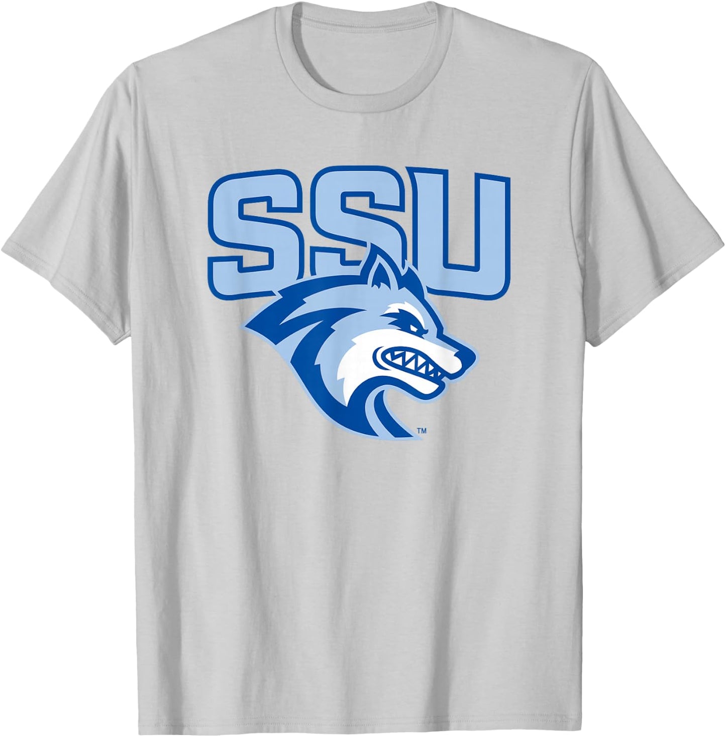 Sonoma State University Seawolves SSU Seawolf T-Shirt - T-Shirt | Ash