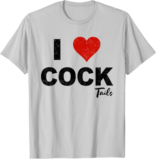 Funny I Love Cocktails Cocktail Bar Pub Drinking Joke Pun T-Shirt - T-Shirt | Ash