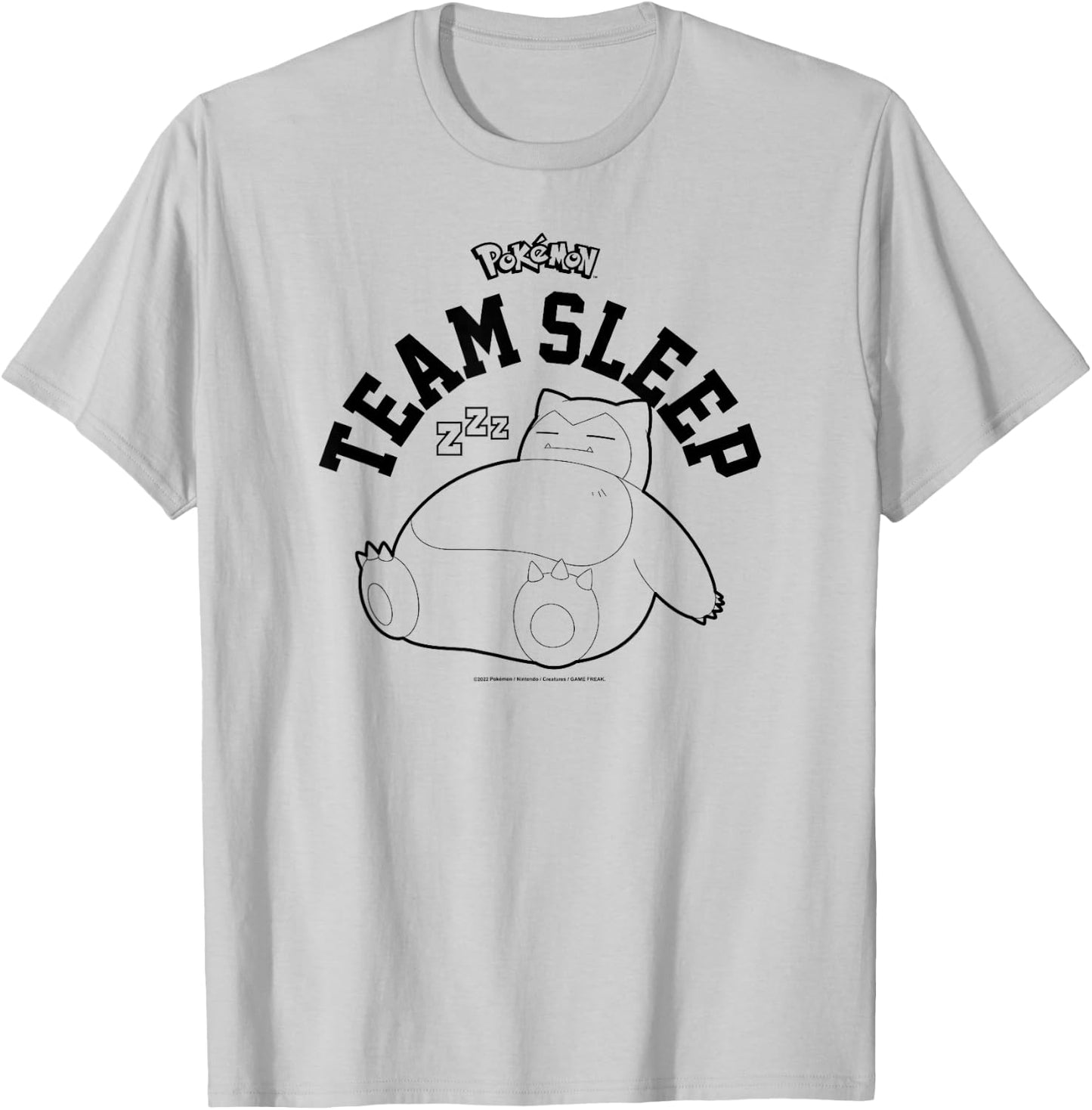 Pokémon - Snorlax Team Sleep T-Shirt - T-Shirt | Ash