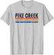 Vintage 70s 80s Style Pike Creek, DE T-Shirt - T-Shirt | Ash