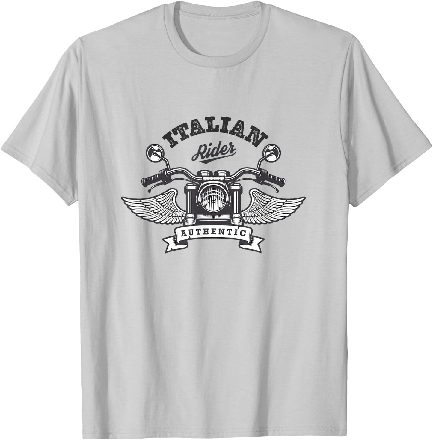 Italian Motorcycle T-Shirt - T-Shirt | Ash
