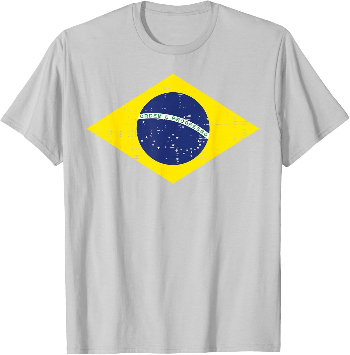 Green Brazil Flag Soccer Fan Men Women Boys Girls Kids T-Shirt - T-Shirt | Ash