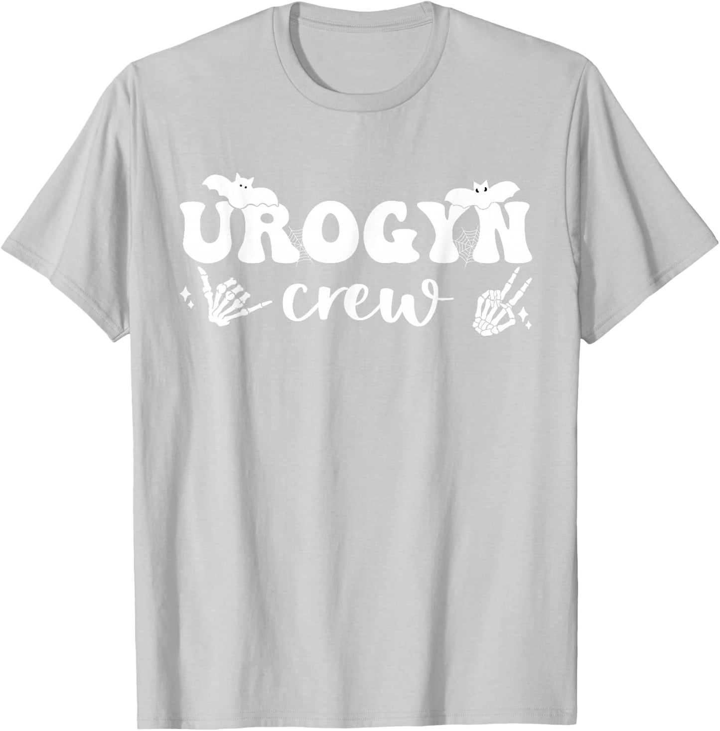 Halloween UROGYN Nurse Crew Spooky Urogynecology Nurse Squad T-Shirt - T-Shirt | Ash
