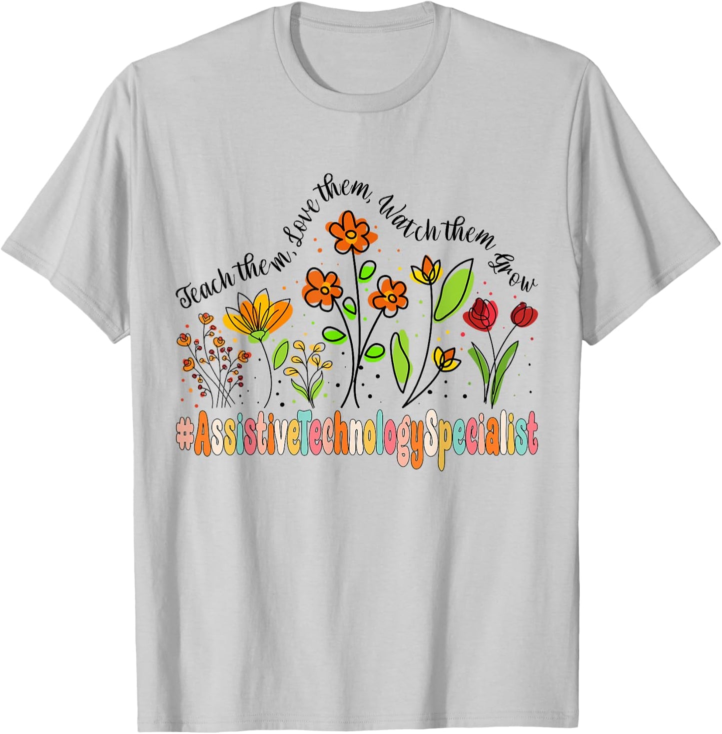 Assistive Technology Specialist Appreciation Week School T-Shirt - T-Shirt | Ash