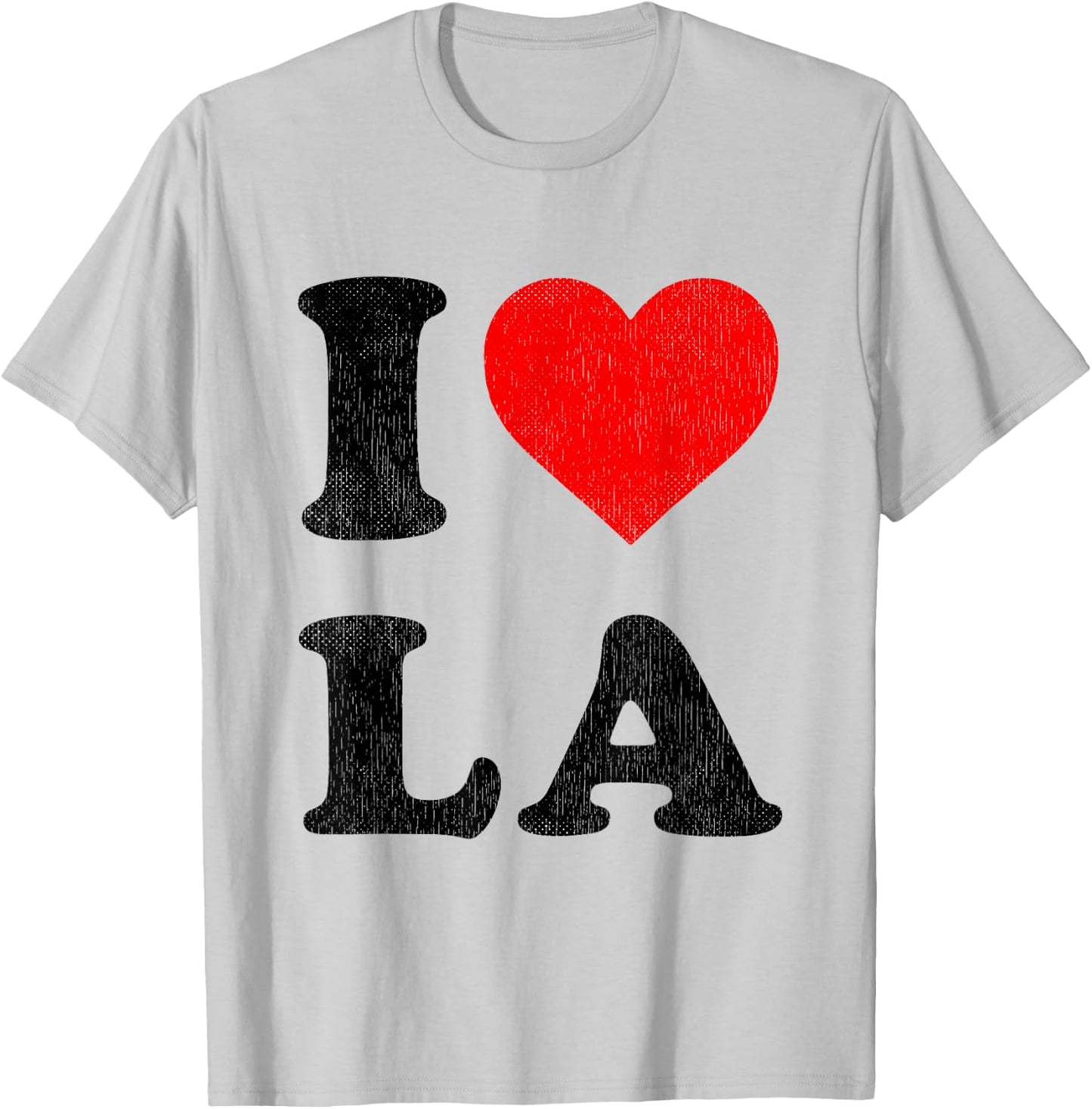 I Heart LA Souvenir I Love Los Angeles T-Shirt - T-Shirt | Ash