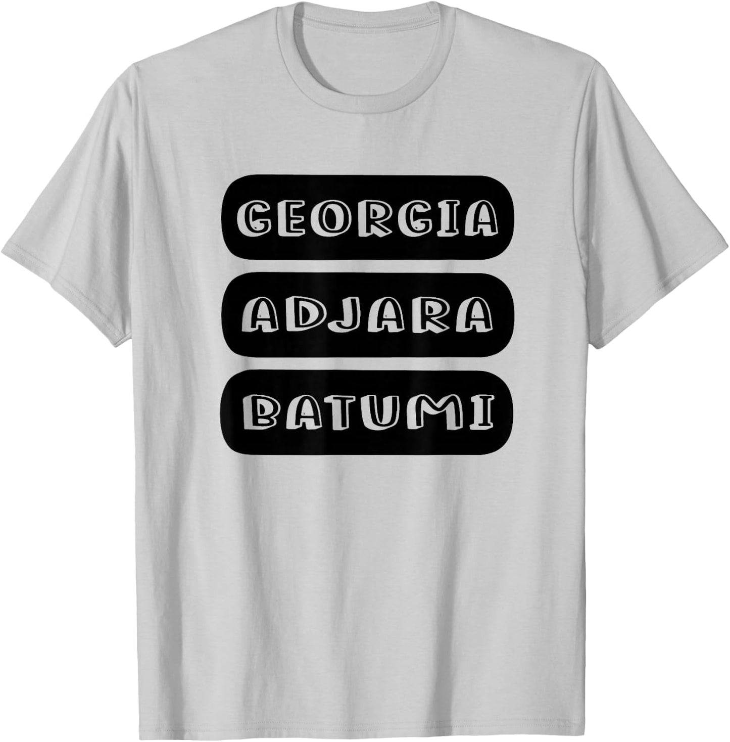Georgia, Adjara, Batumi, Georgian T-Shirt - T-Shirt | Ash