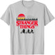 Stranger Things Retro Vintage Sunset Group Bike Silhouettes T-Shirt - T-Shirt | Ash