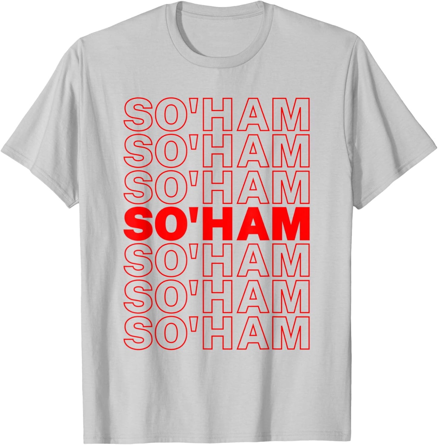 So'Ham Soham Meditation Mantra Hindu Yoga T-Shirt - T-Shirt | Ash