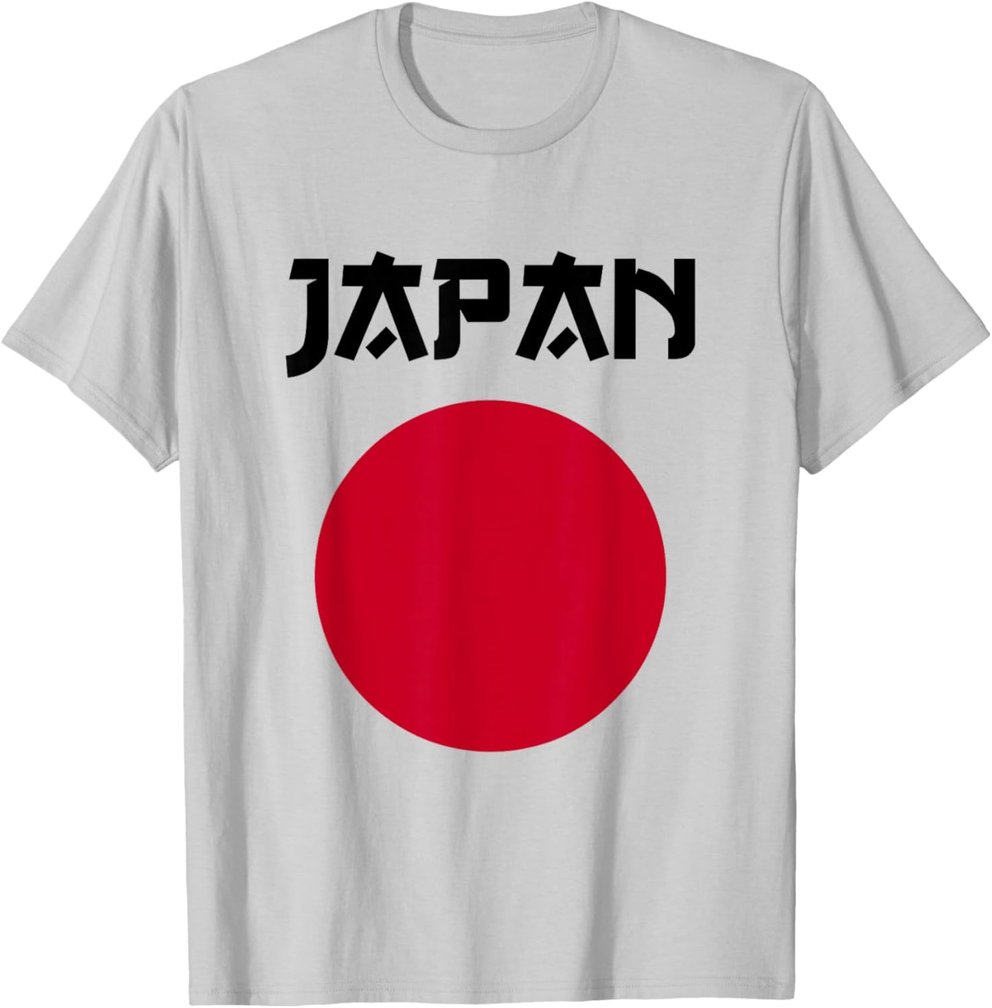Japan Flag T-Shirt - T-Shirt | Ash