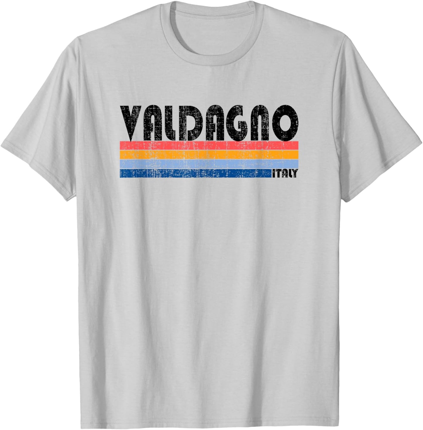 Valdagno, Italy Retro 70s 80s Style T-Shirt - T-Shirt | Ash