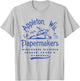 Appleton Papermakers Wisconsin Vintage Defunct Baseball T-Shirt - T-Shirt | Ash