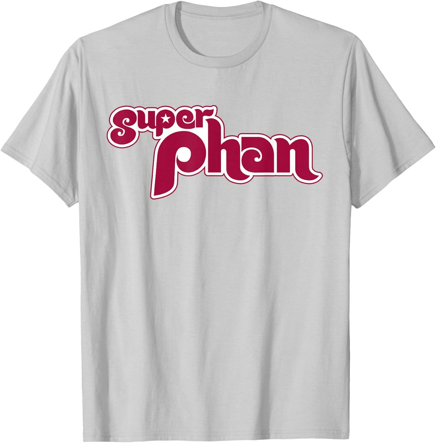 Super Phan - Philadelphia Super Fan T-Shirt - T-Shirt | Ash