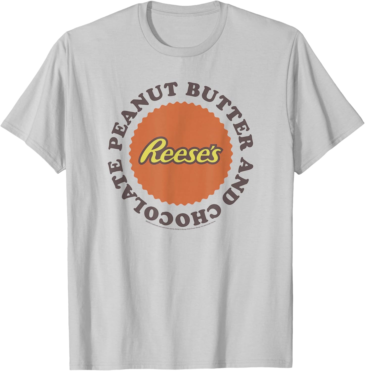 Reese's Peanut Butter Chocolate Circle T-Shirt - T-Shirt | Ash