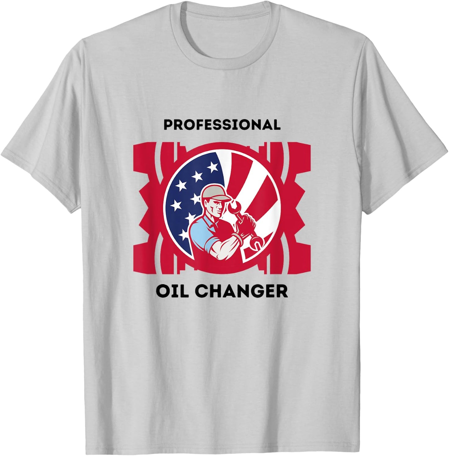 Mechanic Professional Oil Changer T-Shirt - T-Shirt | Ash