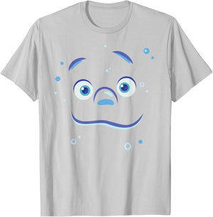 Disney and Pixar’s Elemental Wade Ripple Big Face Costume T-Shirt - T-Shirt | Ash