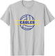 Eagles Volleyball T-Shirt - T-Shirt | Ash