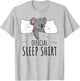 Official Sleep Shirt Koala Lover T-Shirt - T-Shirt | Ash