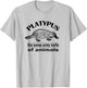 Retro Vintage Swiss Army Knife Platypus Lover T-Shirt - T-Shirt | Ash