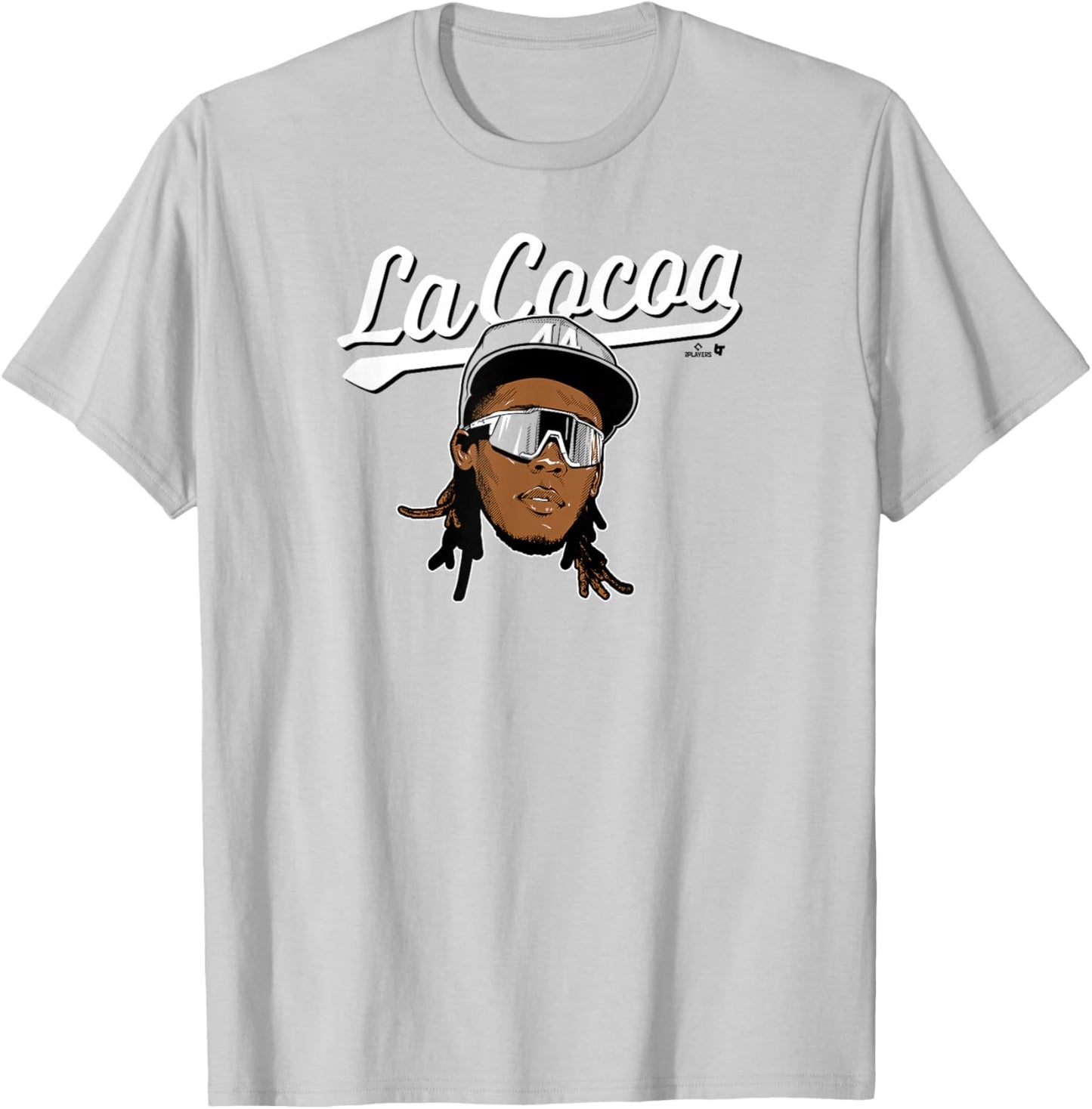 Elly De La Cruz - La Cocoa - Cincinnati Baseball T-Shirt - T-Shirt | Ash