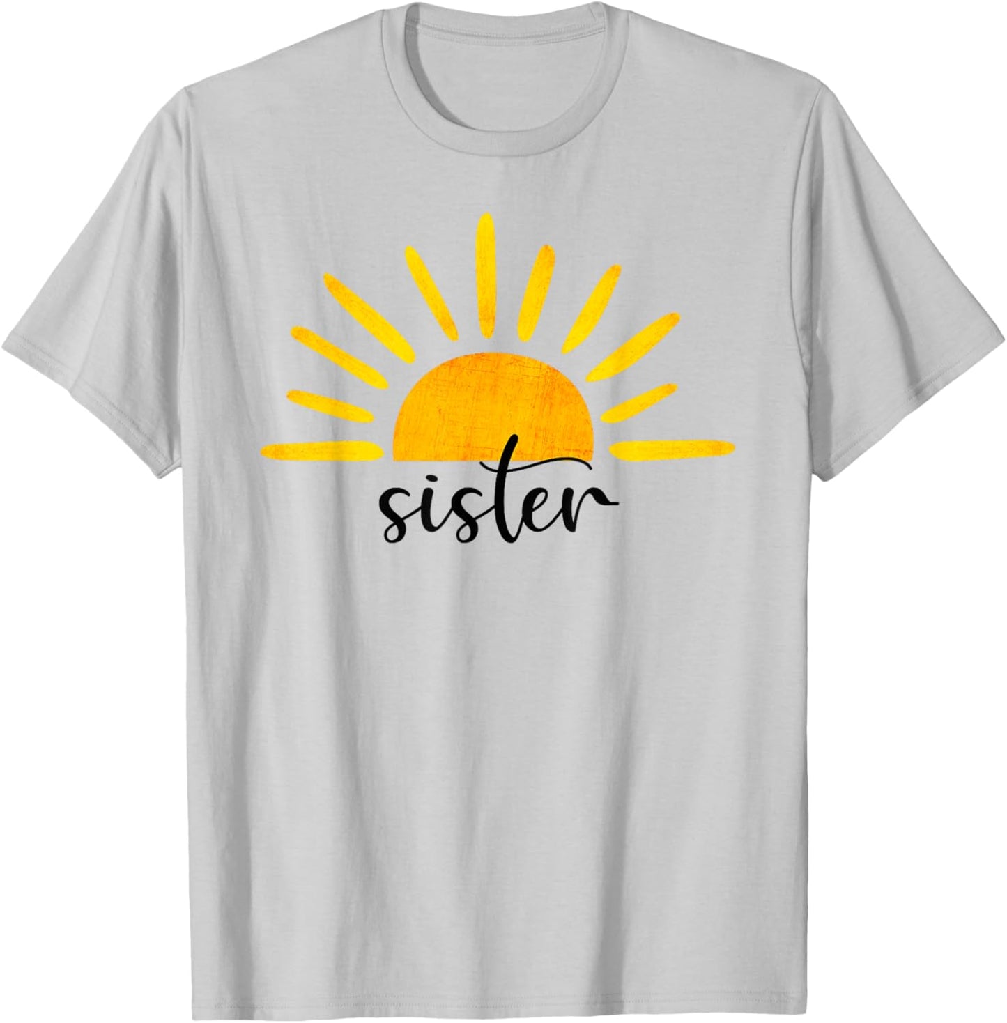 Sister of The Birthday First Trip Around the Sun Birthday T-Shirt - T-Shirt | Ash