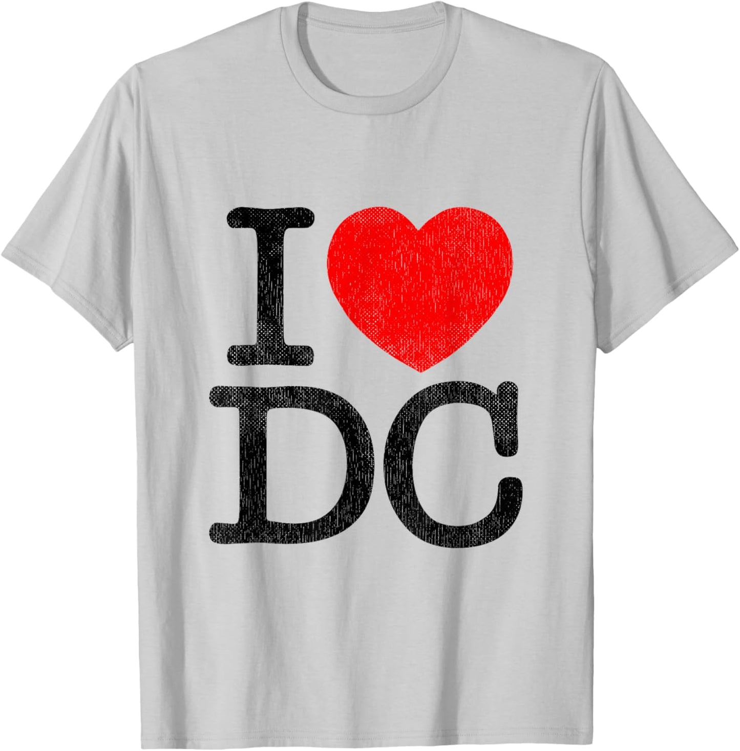 I Love DC Souvenir Washington Outfit I Heart DC T-Shirt - T-Shirt | Ash