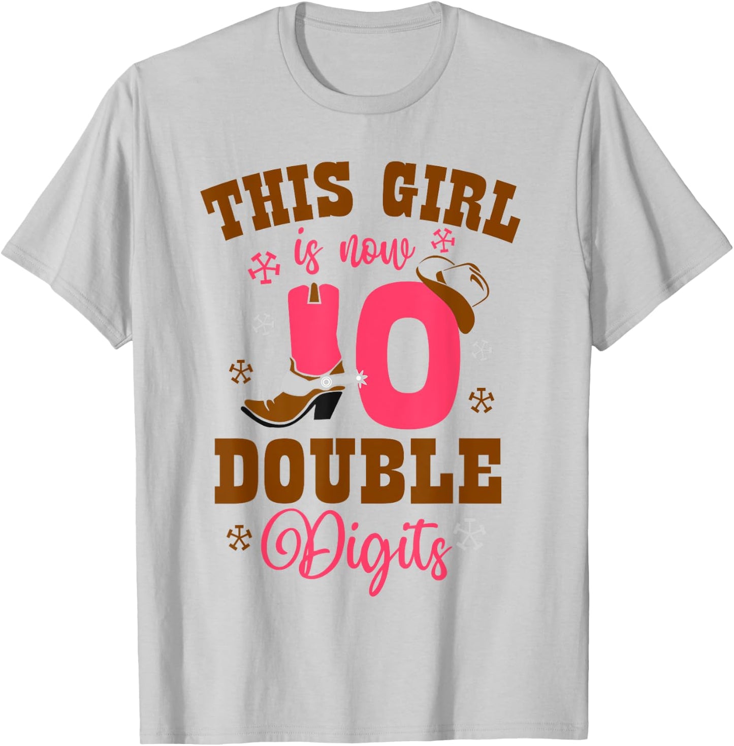 It's My 10th Birthday This Girl Is Now 10 Years Old Teengirl T-Shirt - T-Shirt | Ash