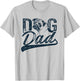 Pug Dog Dad Men T-Shirt - T-Shirt | Ash
