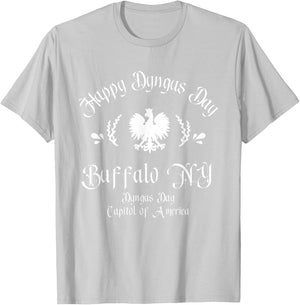 Happy Dyngus Day Buffalo NY Dyngus Day Capitol of America T-Shirt - T-Shirt | Ash