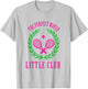 Tennis Match Club Little / G Big Sorority Reveal T-Shirt - T-Shirt | Ash