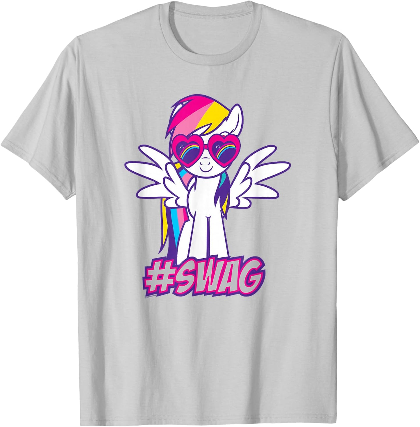 My Little Pony: Friendship Is Magic Rainbow Dash Swag T-Shirt - T-Shirt | Ash