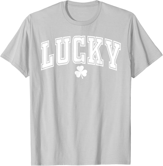 St Pattys Day Lucky Shamrock St. Patrick's Day Men Women T-Shirt - T-Shirt | Ash