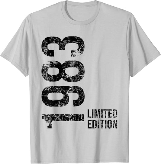 42nd Birthday 42 Years Old Man Woman Vintage 1983 T-Shirt - T-Shirt | Ash