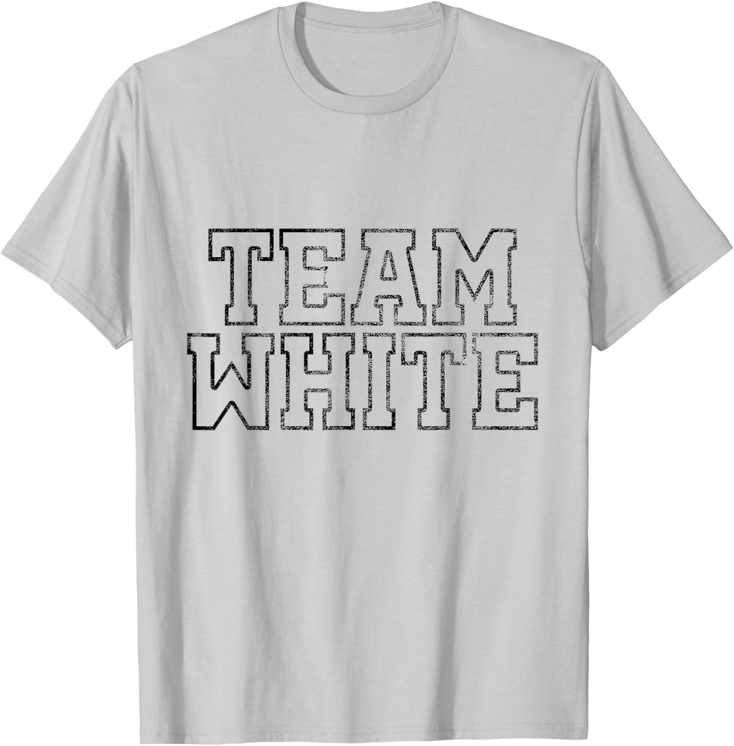 Sleepaway Summer Camp Color war White Team Spirit Kids T-Shirt - T-Shirt | Ash