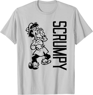 Funny Scrumpy Cider Drinker - Yokel pointing to Scrumpy T-Shirt - T-Shirt | Ash