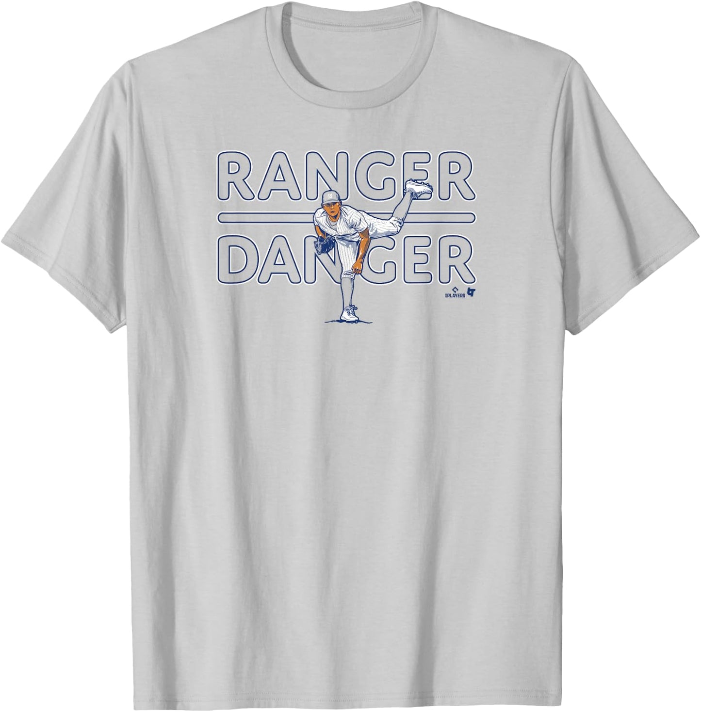 Ranger Suárez - Ranger Danger - Philadelphia Baseball T-Shirt - T-Shirt | Ash