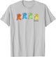 Star Wars Rainbow Vintage Grateful Dead Ewoks T-Shirt - T-Shirt | Ash